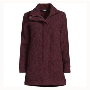 Lands End Boucle Coat